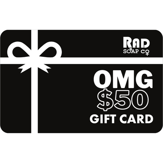 RAD Soap Co. Gift Card $50
